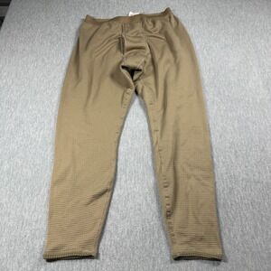 Peckham Base Layer Mens L Tan ECWCS Gen III Level 2 Polartec Grid Fleece Drawers